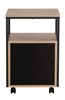 Bloc-a-tiroir-Amelie-melamein-frosted-black-leg-front-Comodi-Living