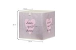 Boite-cube-rangement-Alfa-1-002105-gris-rose-heart-32cm-dim-Finori
