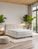 Boxspring-Cocoon-tissu-genesis-grey-beige-HB-n°-70-180-cm-+-mattress-Ergo-Luxe-180-cm-box-Comfort-180-cm-genisis-cream-FLAIRNEW-Crack-Premium