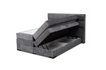 Boxspring-Flyer-n60-2x-matelas-Tonic-box-Falcon-tissu-genesis-Iron-18-open-coffre-Crack-Premium