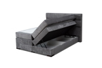 Boxspring-Flyer-n60-2x-matelas-Tonic-box-Falcon-tissu-genesis-Iron-18-open-coffre-Crack-Premium