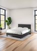Boxspring-Nova-PU-Diesel-olive-grey-160x200cm-180x200cm-FLAIR-Comodi-Sleep