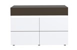 Buffet-2-portes-1-tiroir-Karat-laque-brillant-18SA3021-135cm-front-Sciae