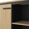 Buffet-2-portes-Cork-chene-dore-165cm-detail-Gautier