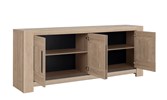 Buffet-4-portes-Boston-decor-bois-chene-clair-J94514-220cm-open-Gautier