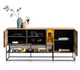 Buffet-40937-City-190cm-front-open-Henders-Hazel