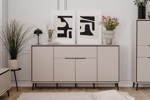 Buffet-Arona-51B-4-portes-1-tiroir-capuccino-noir-ambi-01-Finori