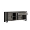 Buffet-Baxter-decor-bois-anthracite-224cm-N°14-02-Sciae