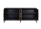 Buffet-Bloomingville-7521-oak-metal-brushed-gold-193cm-open-Richmond
