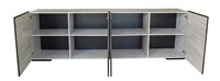 Buffet-Elba-decor-papier-coloris-chene-blanchi-open-240cm-Divaco