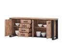 Buffet-Estrella-decor-bois-industrial-oak-noir-225cm-02-Oosterlynck
