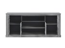 Buffet-Filip-ouvert-decor-bois-gris-218cm-Dullaert