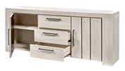 Buffet-Gilles-decor-white-eik-235cm-ouvert-Bauwens-GBO