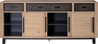 Buffet-Jules-4portes-3tiroirs-oak-wood-Authentic-Orient-03