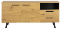 Buffet-Mallow-20724-melamine-decor-chene-noir-pieds-metal-noir-165cm-02-Actona