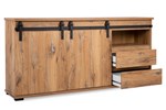 Buffet-Manzano-51A-decor-bois-180cm-front-open-Finori