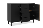 Buffet-Monza-01B-chene-artisan-noir-side-open-Finori
