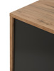 Buffet-Phenix-decor-bois-scarlet-oak-noir-220cm-detail01-GBO