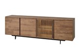 Buffet-Slato-decor-bois-old-teck-K670-eclairage-DR1-Evan