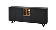 Buffet-Veneto-DR7-melamine-elegant-black-old-teak-K717-02-Meubar