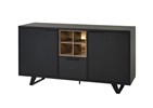 Buffet-Veneto-DR8-melamine-elegant-black-old-teak-K717-02-Meubar