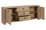 Buffet-Vernon-decor-chene-DR230-open-GBO-Bauwens