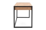 Bureau-Denver-30-decor-chene-anthracite-120cm-side-front-Finori