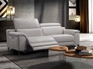 Canape-3-places-Argento-2-relax-electriques-cuir-royal-1025-grigio-bianco-pieds-titanio-scuro-ambi-Diva-Divani