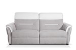 Canape-3-places-Zephir-tissu-wave-605-cuir-royal-30-bianco-neve-front-Diva-Divani