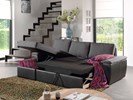 Canape-angle-Brenda-simili-cuir-LC2-noir-savanna-96-gris-open-Alcos