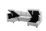 Canape-angle-Louis-chaise-longue-gauche-2-places-fonction-lit-gauche-tissu-HK558-13-gris-clair-02-Comodi-sofa