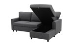 Canape-angle-Mila-chaise-longue-droite-2-places-fonction-lit-gauche-tissu-XC188-5-dark-grey-side-open-Comodi-sofa