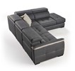 Canape-angle-Zulu-small-tissu-mozart-Olive-grey-detail+cushions-Light-grey-5501+1500+1510D-02-Comodi-Sofa