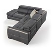 Canape-angle-Zulu-small-tissu-mozart-Olive-grey-detail+cushions-Light-grey-5510+1500+1501D-02-Comodi-Sofa