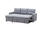 Canape-angle-convertible-Klaine-tissu-gris-LC2-02-Divaco