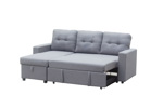 Canape-angle-convertible-Klaine-tissu-gris-LC2-02-Divaco