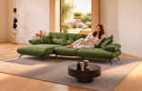 Canape-angle-gauche-Melinda-tissu-6510+2501---D-moncler-Moss-TRUC-Comodi-Sofa