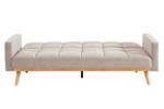 Canape-lit-Adana-tissu-beige-front-open-Rousseau