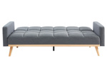 Canape-lit-Adana-tissu-gris-front-open-Rousseau