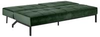 Canape-lit-Perugia-80009-tissu-vic-forest-green-68AC-pieds-metal-noir-198cm-04-Actona