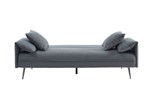 Canape-lit-Sivas-tissu-gris-front-open-Rousseau