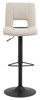 Chaise bar-Sylvia-105393-tissu beige-pied noir-02-Actona