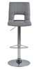 Chaise bar-Sylvia-66268-Tissu gris clair-pied chrome-02-Actona