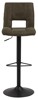 Chaise bar-Sylvia-84721-tissu vert olive-pied noir-02-Actona