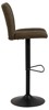 Chaise bar-Sylvia-84721-tissu vert olive-pied noir-03-Actona