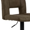 Chaise bar-Sylvia-84721-tissu vert olive-pied noir-04-Actona