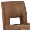 Chaise bar-Sylvia-84722-tissu marron-pied noir-04-Actona