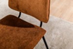 Chaise-4032-W432-tissu-cuivre-ambi-detail-Pro-Furn