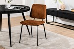 Chaise-4032-W432-tissu-cuivre-ambi-front-Pro-Furn