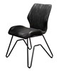 Chaise-4140_45-simili-cuir-noir-Zijlstra